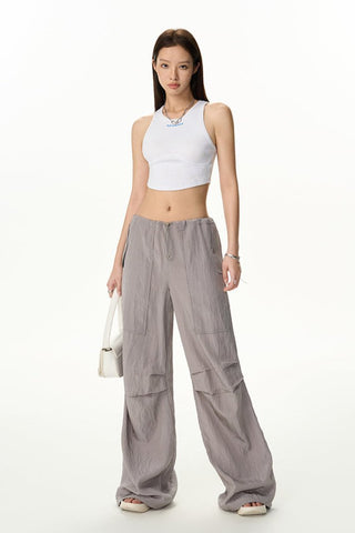 [NAWS] Drawstring  paratrooper pants