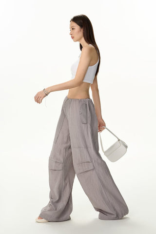 [NAWS] Drawstring  paratrooper pants