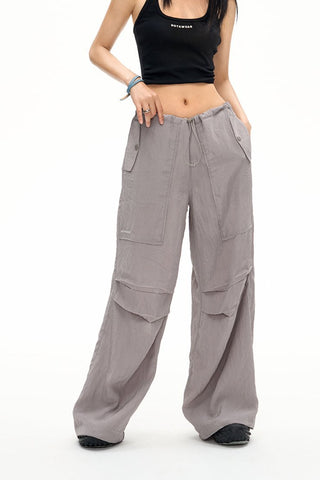 [NAWS] Drawstring  paratrooper pants