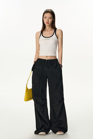 [NAWS] Drawstring  paratrooper pants