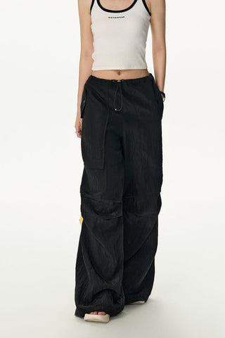 [NAWS] Drawstring  paratrooper pants