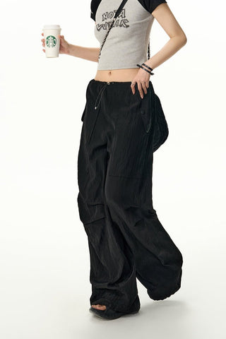 [NAWS] Drawstring  paratrooper pants