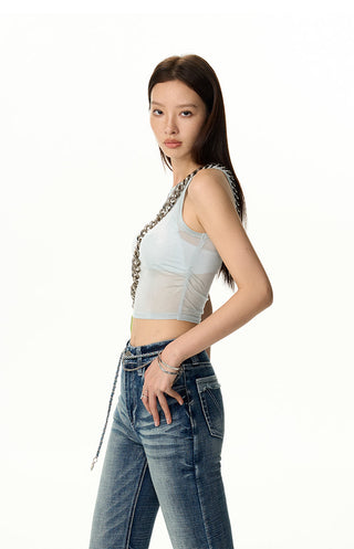 [NAWS] Hot Diamond See-Through Vest