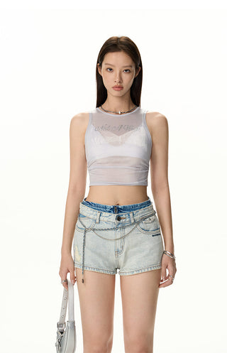 [NAWS] Hot Diamond See-Through Vest