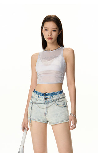 [NAWS] Hot Diamond See-Through Vest