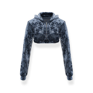 [NAWS] Hooded sweatshirt sweatpants velvet suit