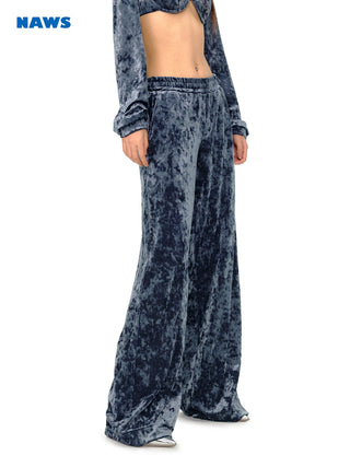 [NAWS] Hooded sweatshirt sweatpants velvet suit
