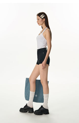 [NAWS] Elastic short-sleeved T-shirt