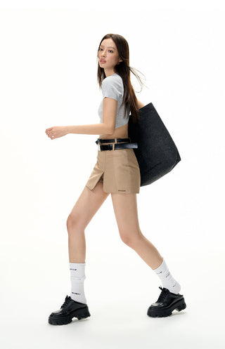 [NAWS] Split detail mini skirt