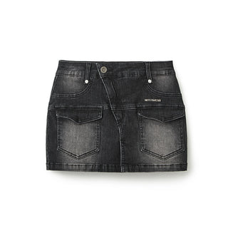 [NAWS] Retro texture  denim shorts