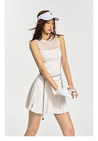 [NAWS] Knitted vest skirt suit