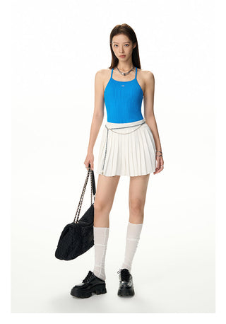 [NAWS] Knitted vest skirt suit