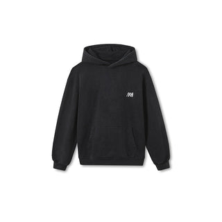 [NAWS] Black cropped hoodie