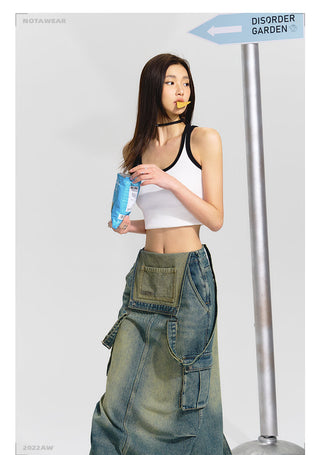 [NAWS] High-weight cotton golf skirt