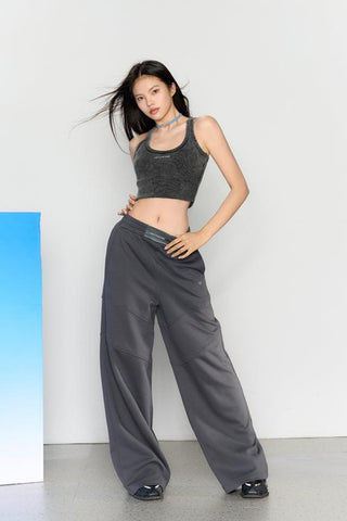 [NAWS] Cotton wide-leg loose pants