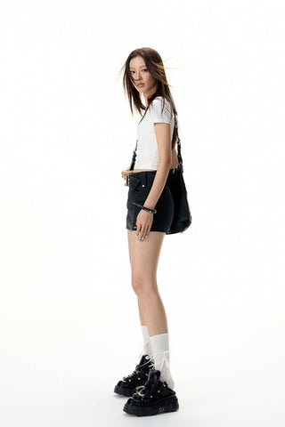 [NAWS] Denim Anti-Exposure Shorts