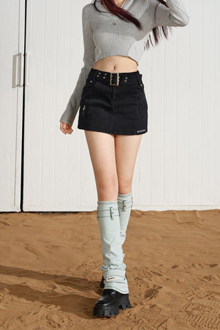 [NAWS] Denim Anti-Exposure Shorts
