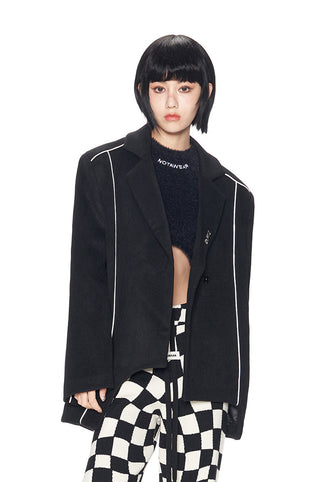 [NAWS] 3M reflective tape wool suit jacket