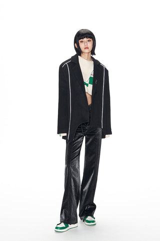 [NAWS] 3M reflective tape wool suit jacket