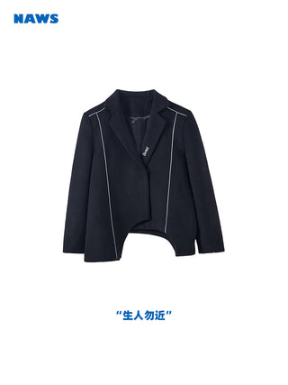 [NAWS] 3M reflective tape wool suit jacket