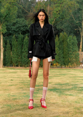 [NAWS] Double-breasted trench coat