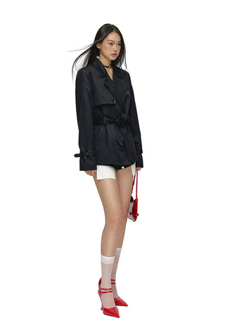 [NAWS] Double-breasted trench coat