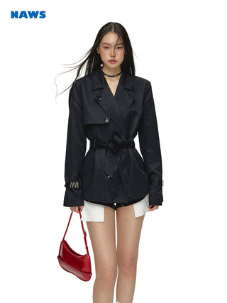 [NAWS] Double-breasted trench coat