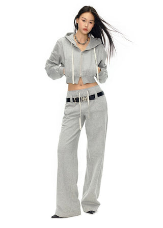 [NAWS] Cotton elastic waist sweatpants