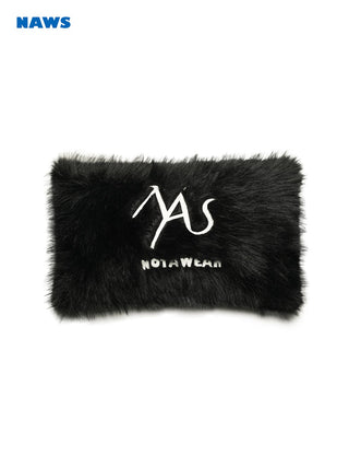 [NAWS] Fox fur cushion lumbar pillow