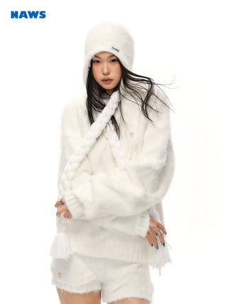 [NAWS] Wool hooded sweater