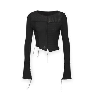 [NAWS] Patchwork knitted jacquard suit