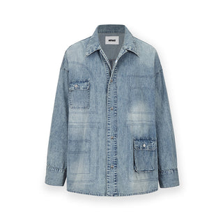 [NAWS] Oversized denim shirt
