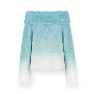 [NAWS] Plush Gradient Oversize Sweater