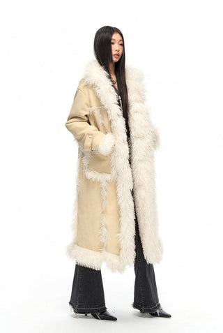 [NAWS] Double-sided Long Fur Coat