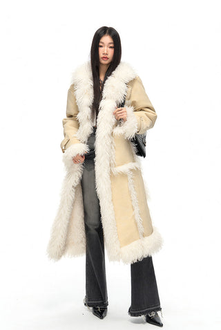 [NAWS] Double-sided Long Fur Coat