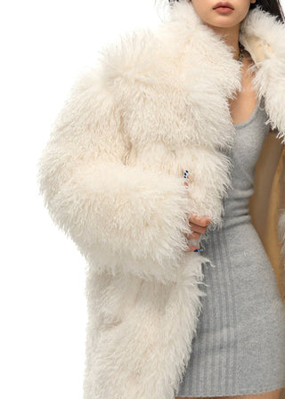 [NAWS] Double-sided Long Fur Coat