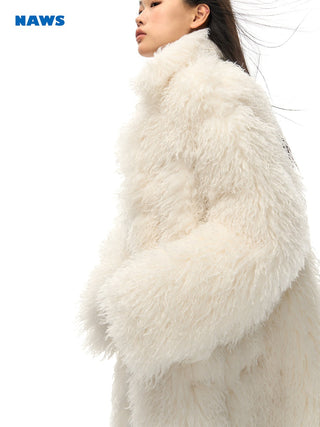 [NAWS] Double-sided Long Fur Coat
