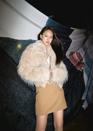 [NAWS] Fur Short Jacket