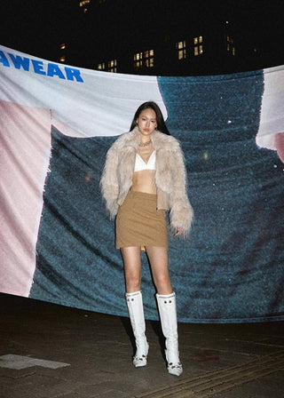 [NAWS] Fur Short Jacket