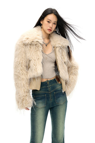 [NAWS] Fur Short Jacket