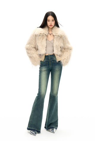 [NAWS] Fur Short Jacket