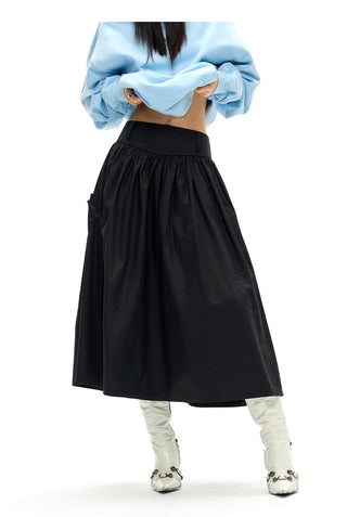 [NAWS] High waist umbrella skirt