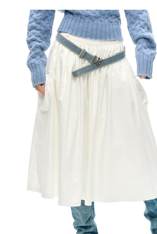 [NAWS] High waist umbrella skirt