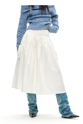 [NAWS] High waist umbrella skirt