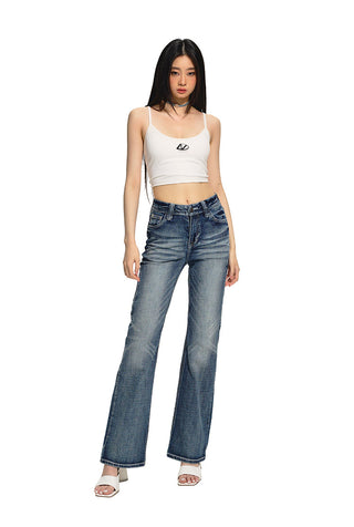 [NAWS] Slim ribbed camisole vest