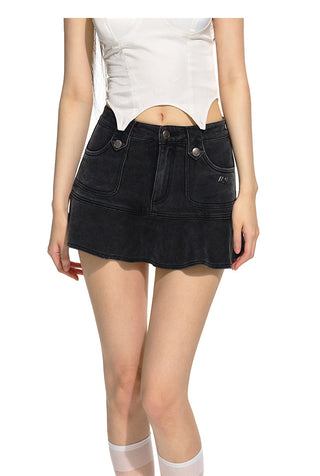 [NAWS] Blue Denim Mermaid Skirt