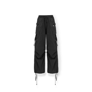 [NAWS] Black Parachute Pants