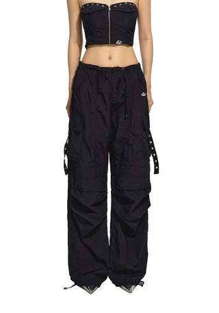 [NAWS] Grey Parachute Pants
