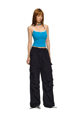 [NAWS] Grey Parachute Pants
