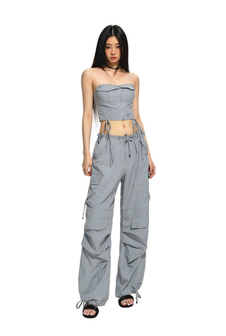 [NAWS] Drawstring Tube Top